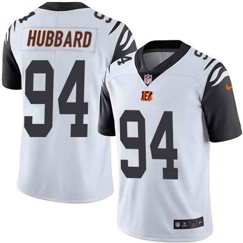 Nike Men & Women & Youth Bengals 94 Sam Hubbard White Color Rush Limited Jersey,We sell and wholesale Nike Men & Women & Youth Bengals 94 Sam Hubbard White Color Rush Limited Jersey on line form chian!